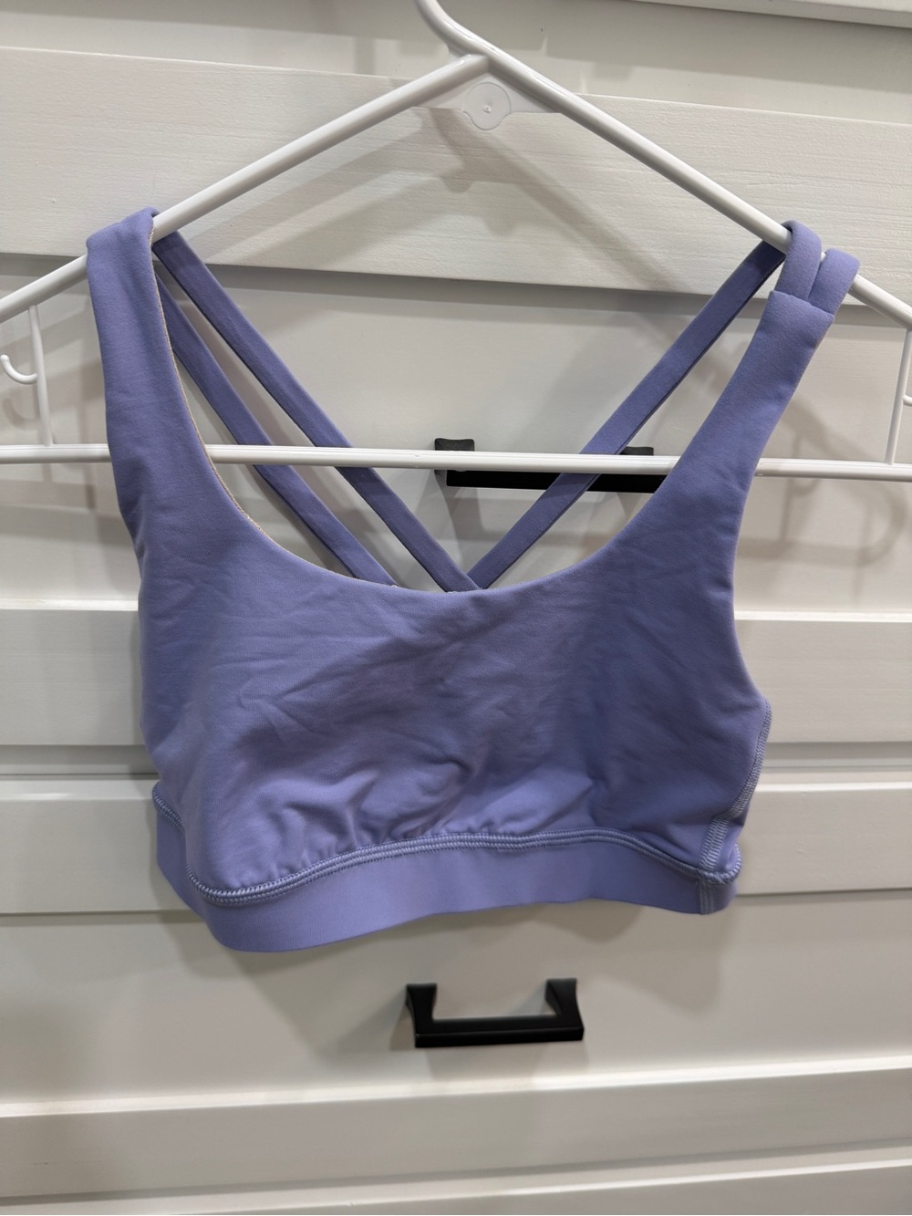 Lululemon Lilac Strappy Back Sports Bra